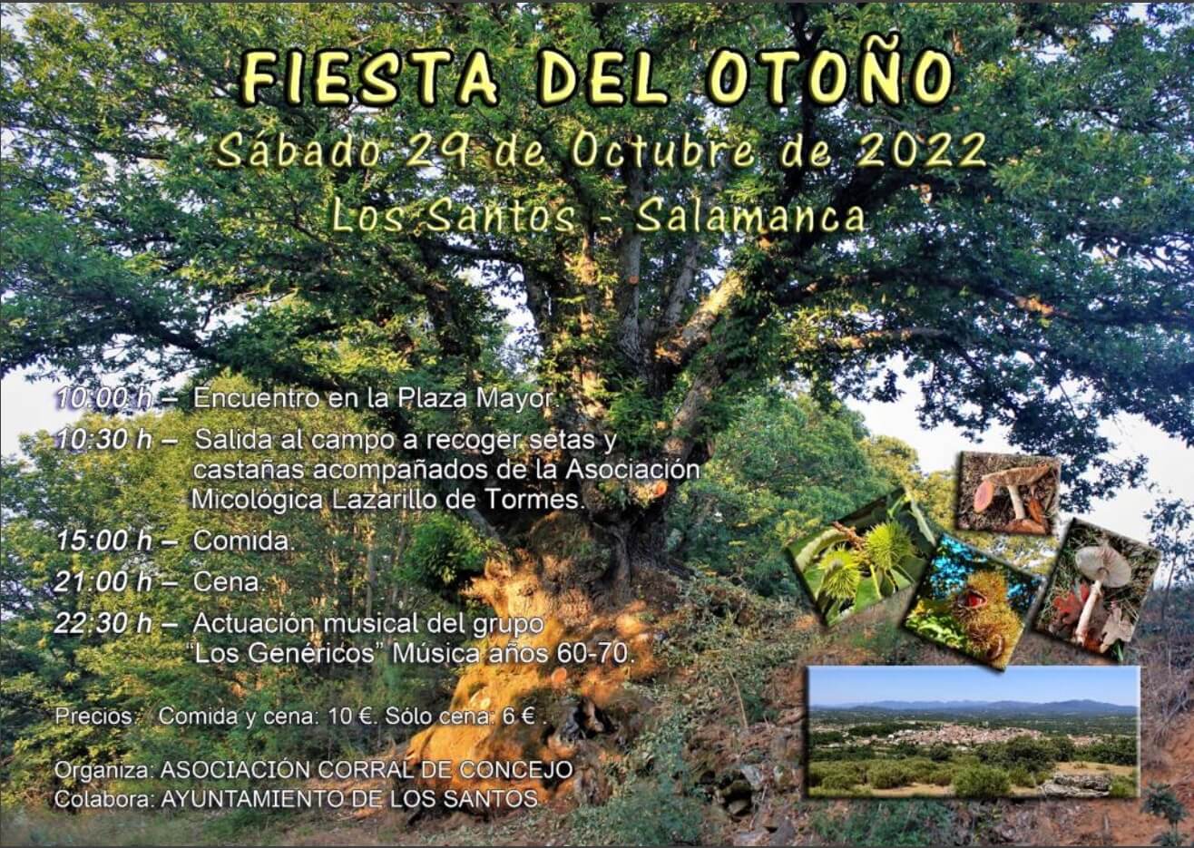 Cartel Fiesta del otoño de Los Santos 2022